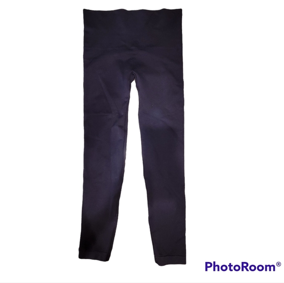 SPANX Pants - Spanx High Waisted Look At Me Now Leggings Black Women's Size Large